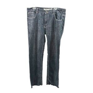 Emcee Men’s 38 X 34 Dark Wash Jeans Denim Y2K Skater Hip Hop Grunge Street 90s